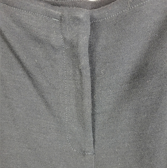 Eileen Fisher Wool Blend Knit Workwear Career Pants in Black Small - Picture 4 of 8